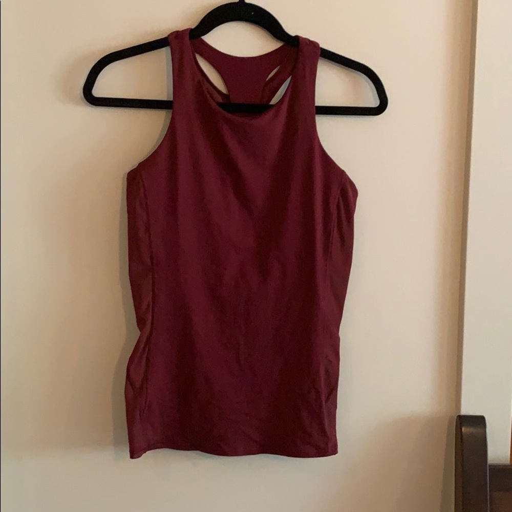 Lululemon sheer back racer back